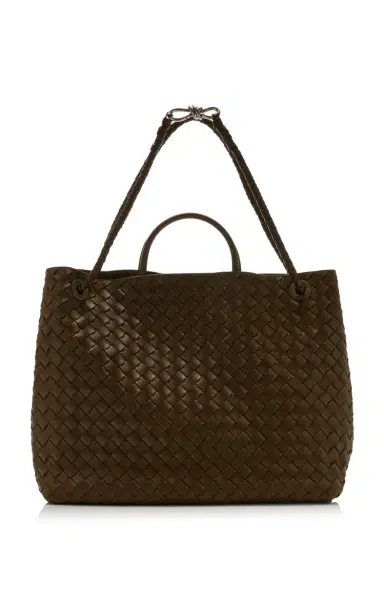 Bottega Veneta Large Andiamo Intrecciato Leather Tote Bag | Thumbnail 1 Bottega Veneta Large Andiamo Intrecciato Leather Tote Bag | Thumbnail 1