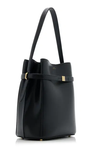TOTEME Belted Leather Bucket Bag | Thumbnail 4 TOTEME Belted Leather Bucket Bag | Thumbnail 4