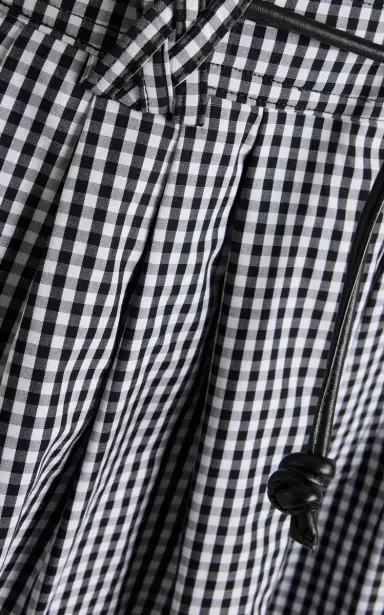 Sea Neci Belted Gingham Cotton Shorts | Thumbnail 5 Sea Neci Belted Gingham Cotton Shorts | Thumbnail 5