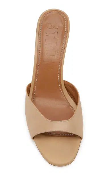STAUD Brigitte Satin Mules | Thumbnail 3 STAUD Brigitte Satin Mules | Thumbnail 3