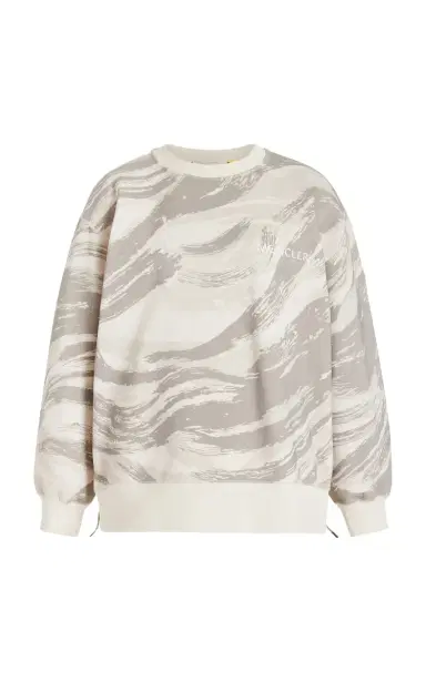 Moncler Genius 4 Moncler Hyke Camouflage Cotton Sweatshirt | Thumbnail 6 Moncler Genius 4 Moncler Hyke Camouflage Cotton Sweatshirt | Thumbnail 6