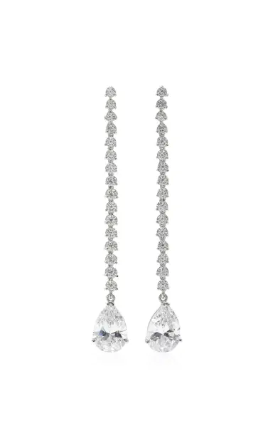 Anabela Chan Diamond Teardrop Earrings | Thumbnail 1