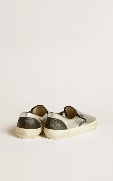 Golden Goose Laminated Leather Slip-On Sneakers | Thumbnail 4