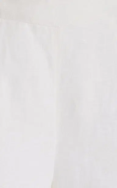 Posse Exclusive Tia High-Waisted Linen Flared-Leg Pants | Thumbnail 5 Posse Exclusive Tia High-Waisted Linen Flared-Leg Pants | Thumbnail 5