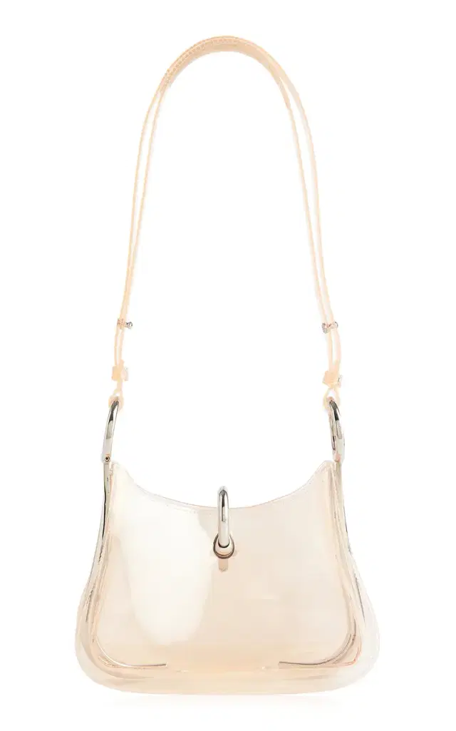 Ring PVC Shoulder Bag - Pink - OS