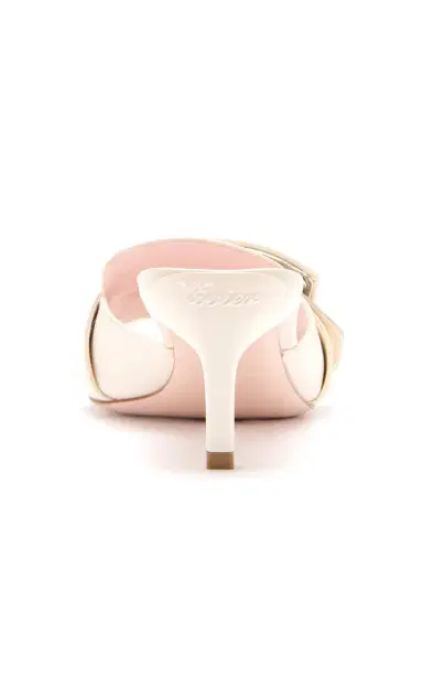Roger Vivier Choc Leather Mules | Thumbnail 5 Roger Vivier Choc Leather Mules | Thumbnail 5