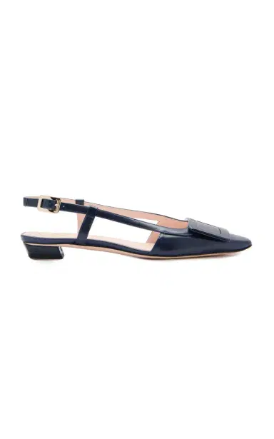 Roger Vivier Belle Vivier Leather Slingback Flats | Thumbnail 6 Roger Vivier Belle Vivier Leather Slingback Flats | Thumbnail 6