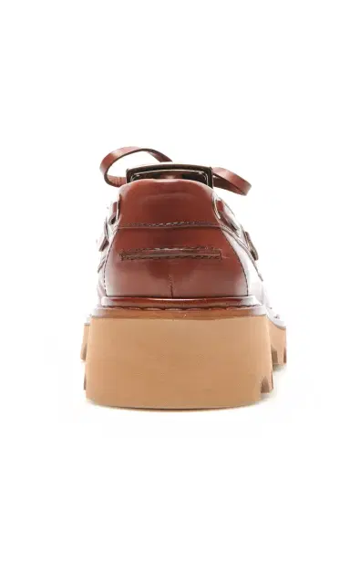 Roger Vivier Viv Rangers Leather Boat Shoes | Thumbnail 5