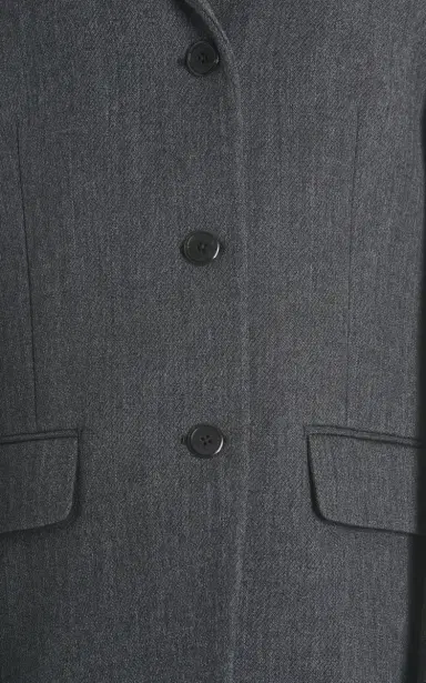 Prada Collared Gabardine Jacket | Thumbnail 5 Prada Collared Gabardine Jacket | Thumbnail 5