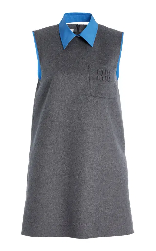 Miu Miu Velour Mini Dress