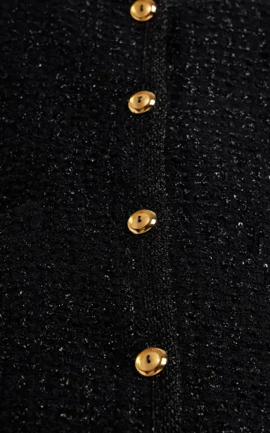 Miu Miu Lamé-Bouclé Tweed Mini Dress | Thumbnail 5 Miu Miu Lamé-Bouclé Tweed Mini Dress | Thumbnail 5