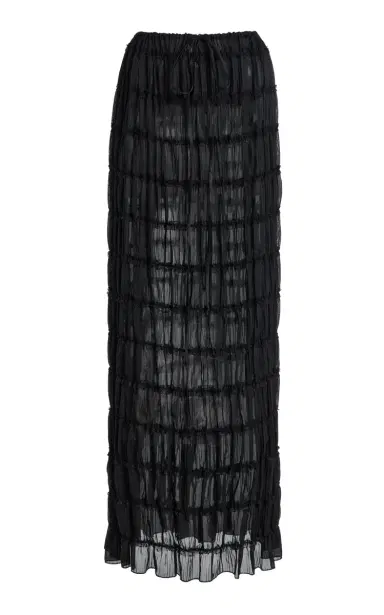 Arcina Ori Juliette Ruched Maxi Skirt | Thumbnail 6 Arcina Ori Juliette Ruched Maxi Skirt | Thumbnail 6