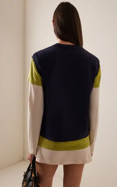 Miu Miu Set-of-Three Cotton Jersey T-Shirts | Thumbnail 5 Miu Miu Set-of-Three Cotton Jersey T-Shirts | Thumbnail 5