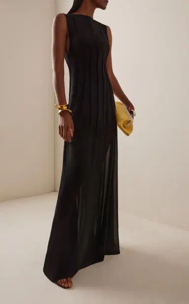 Arcina Ori Audrey Crepe-Georgette Maxi Dress | Thumbnail 2