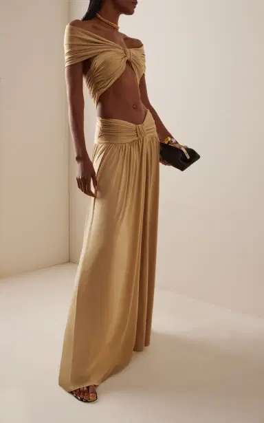 Arcina Ori Alessia Cropped Off-The-Shoulder Jersey Top | Thumbnail 8 Arcina Ori Alessia Cropped Off-The-Shoulder Jersey Top | Thumbnail 8