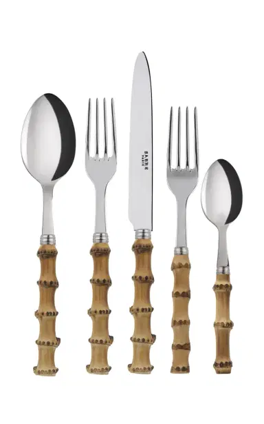 Sabre Panda Bamboo Five-Piece Silverware Set | Thumbnail 5 Sabre Panda Bamboo Five-Piece Silverware Set | Thumbnail 5