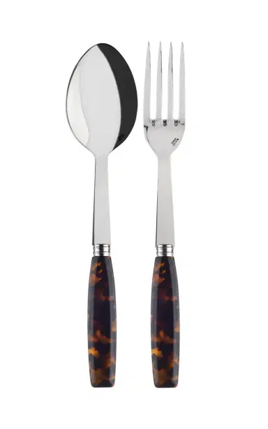 Sabre Djembe Tortoiseshell Two-Piece Serving Set | Thumbnail 3 Sabre Djembe Tortoiseshell Two-Piece Serving Set | Thumbnail 3