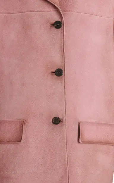 Prada Waxed Suede Coat | Thumbnail 5 Prada Waxed Suede Coat | Thumbnail 5