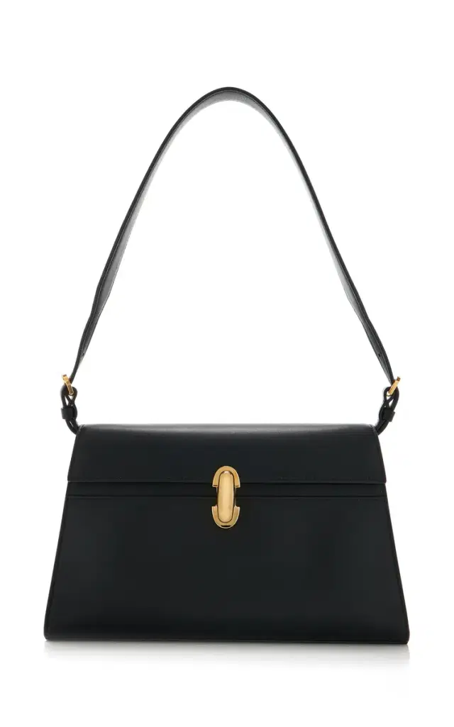 Savette The Symmetry Leather Shoulder Bag