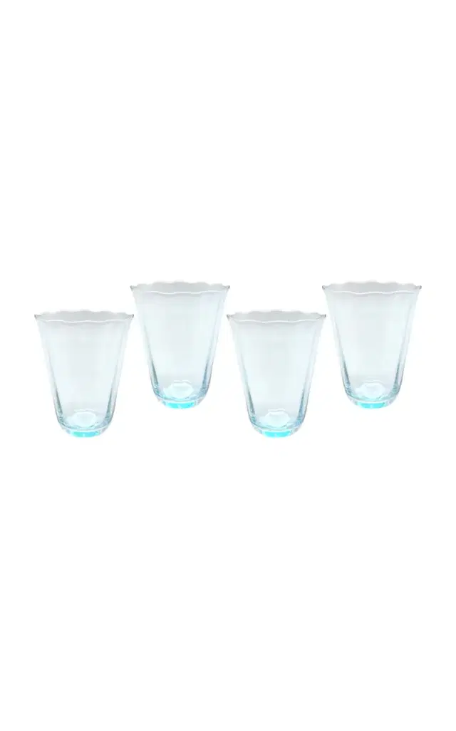 Aqua Glass Water (Set Of 4) - Multi