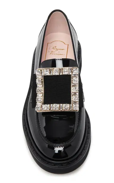 Roger Vivier Viv Rangers Buckle Patent Loafers | Thumbnail 2