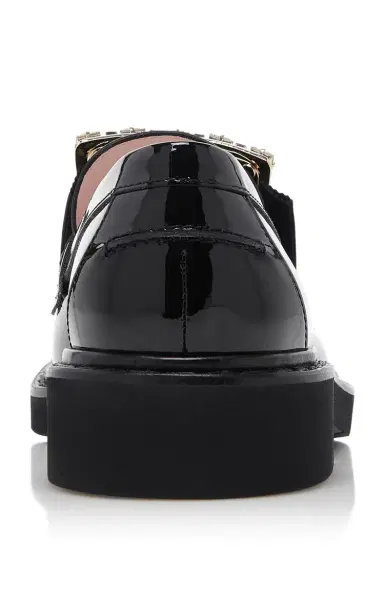 Roger Vivier Viv Rangers Buckle Patent Loafers | Thumbnail 3