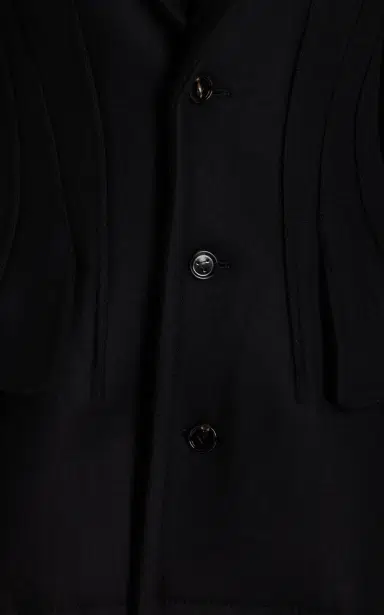 Bottega Veneta Stretch-Wool Felt Short Coat | Thumbnail 5 Bottega Veneta Stretch-Wool Felt Short Coat | Thumbnail 5