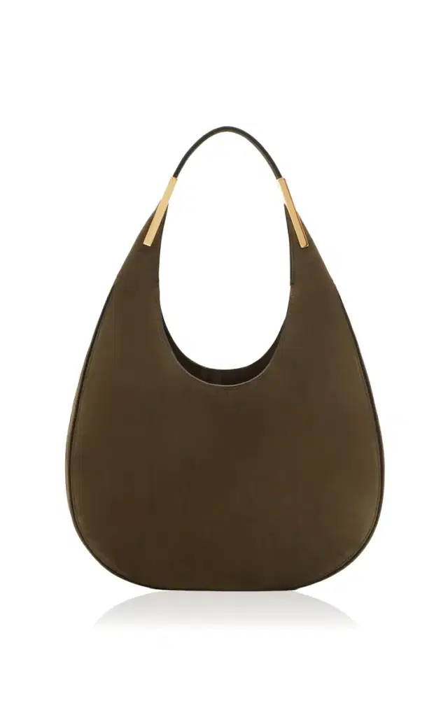 The Small Florence Suede Hobo Bag