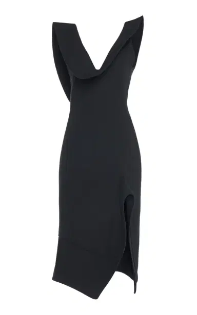 Bottega Veneta Draped Knit Midi Dress | Thumbnail 1 Bottega Veneta Draped Knit Midi Dress | Thumbnail 1