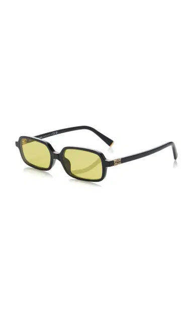 Miu Miu Square-Frame Acetate Sunglasses | Thumbnail 3 Miu Miu Square-Frame Acetate Sunglasses | Thumbnail 3