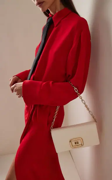 Roger Vivier Viv' Choc Chain Leather Bag | Thumbnail 2 Roger Vivier Viv' Choc Chain Leather Bag | Thumbnail 2