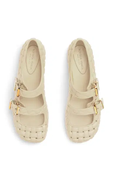 Bottega Veneta Amy Mary-Jane Rubber Ballet Flats | Thumbnail 5 Bottega Veneta Amy Mary-Jane Rubber Ballet Flats | Thumbnail 5