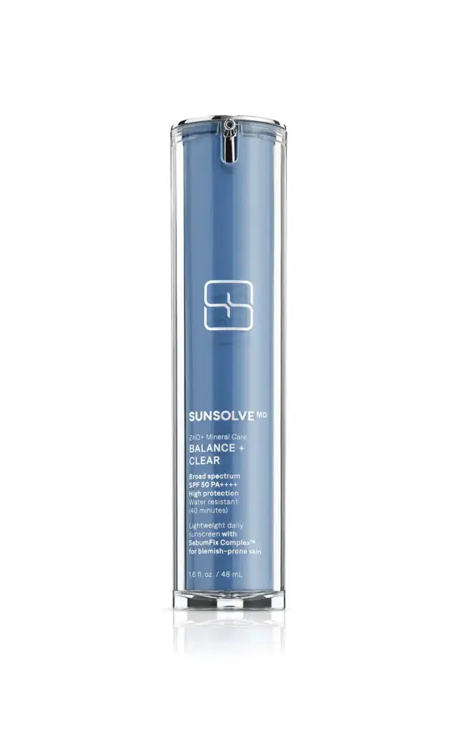 SunsolveMD ZnO+ Mineral Care Balance + Clear SPF 50