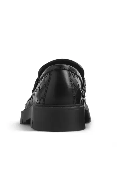 Bottega Veneta Haddock Intrecciato Leather Loafers | Thumbnail 5 Bottega Veneta Haddock Intrecciato Leather Loafers | Thumbnail 5