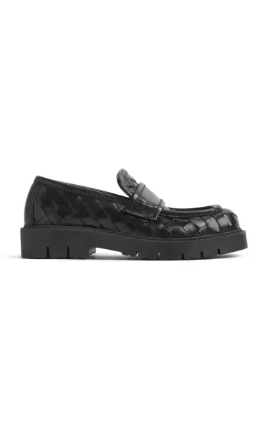 Bottega Veneta Haddock Intrecciato Leather Loafers | Thumbnail 6 Bottega Veneta Haddock Intrecciato Leather Loafers | Thumbnail 6