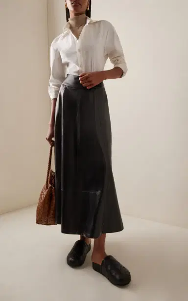 Bottega Veneta Reggie Intrecciato Leather Mules | Thumbnail 2 Bottega Veneta Reggie Intrecciato Leather Mules | Thumbnail 2