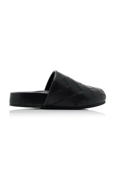 Bottega Veneta Reggie Intrecciato Leather Mules | Thumbnail 6 Bottega Veneta Reggie Intrecciato Leather Mules | Thumbnail 6