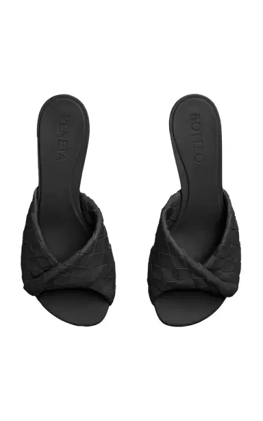 Bottega Veneta Blink Intrecciato Leather Mules | Thumbnail 3 Bottega Veneta Blink Intrecciato Leather Mules | Thumbnail 3