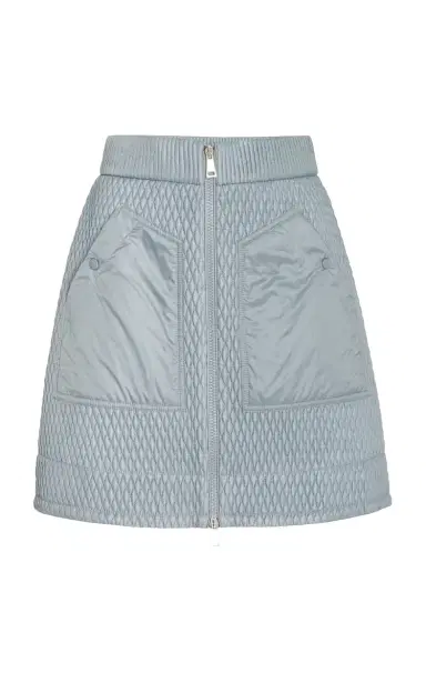 Moncler Quilted Nylon Mini Skirt | Thumbnail 6