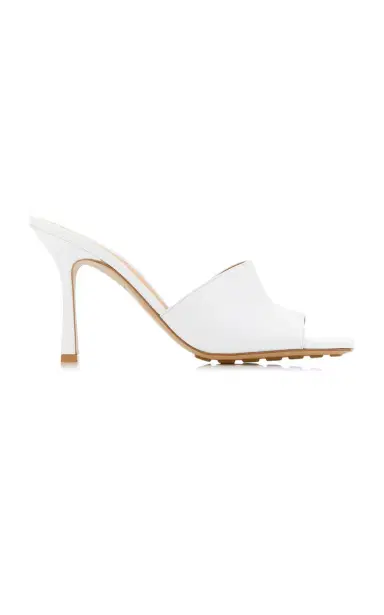 Bottega Veneta Stretch Leather Slide Sandals | Thumbnail 1 Bottega Veneta Stretch Leather Slide Sandals | Thumbnail 1