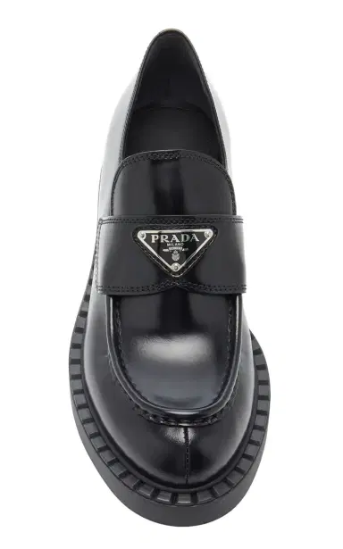 Prada Leather Loafers | Thumbnail 3 Prada Leather Loafers | Thumbnail 3