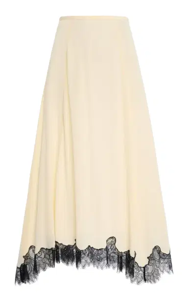 Ulla Johnson Rosine Asymmetrical Silk Skirt | Thumbnail 1