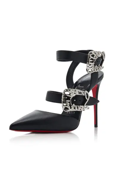 Christian Louboutin Giddylina 100mm Buckle-Detailed Leather Pumps | Thumbnail 5 Christian Louboutin Giddylina 100mm Buckle-Detailed Leather Pumps | Thumbnail 5