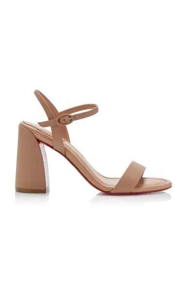 Christian Louboutin Miss Jane 85mm Leather Sandals | Thumbnail 1 Christian Louboutin Miss Jane 85mm Leather Sandals | Thumbnail 1
