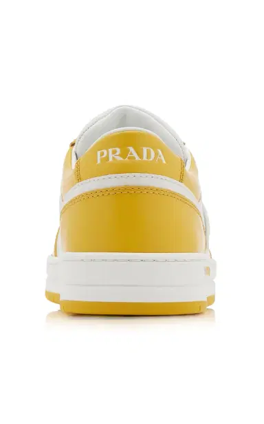 Prada Cassetta Leather Sneakers | Thumbnail 4 Prada Cassetta Leather Sneakers | Thumbnail 4