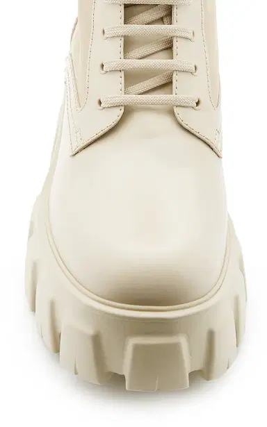 Prada Monolith Leather and Nylon Combat Boots | Thumbnail 6 Prada Monolith Leather and Nylon Combat Boots | Thumbnail 6