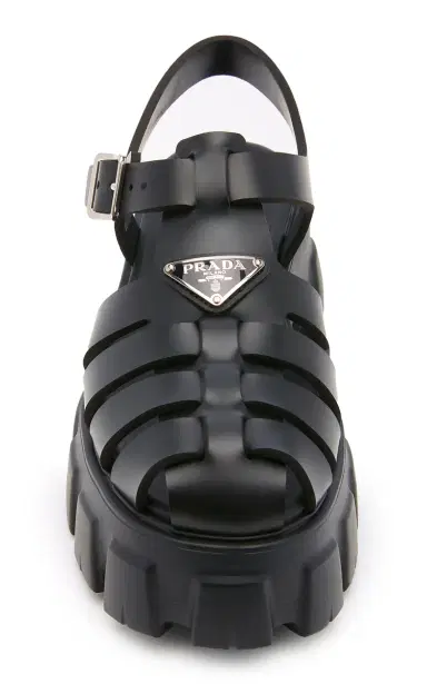 Prada Monolith Rubber Fisherman Sandals | Thumbnail 3