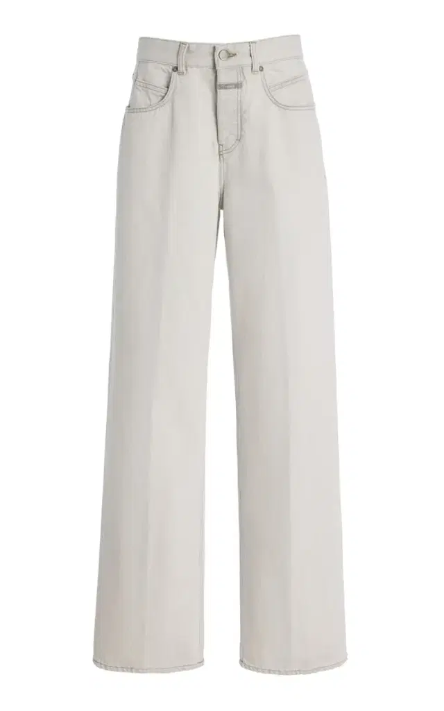 Closed Nikka Rigid Mid-Rise Wide-Leg Jeans