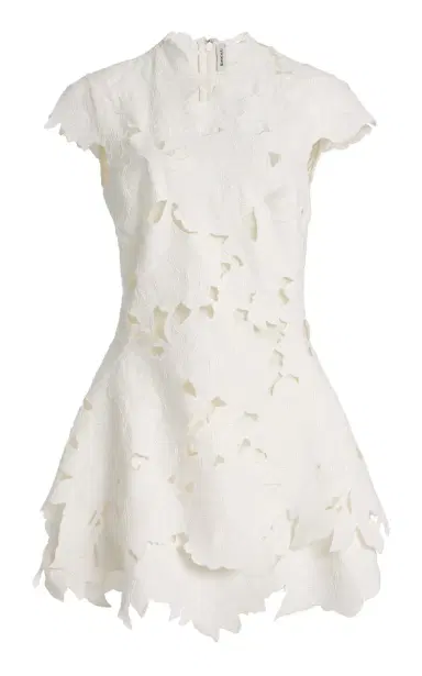 SIMKHAI Holloway Embroidered Mini Dress | Thumbnail 7