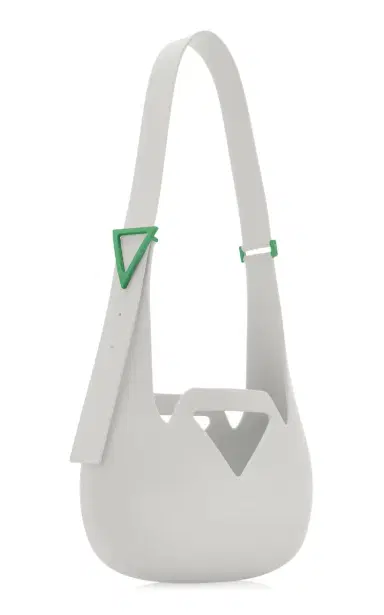 Bottega Veneta Small Punch Rubber Shoulder Bag | Thumbnail 4 Bottega Veneta Small Punch Rubber Shoulder Bag | Thumbnail 4